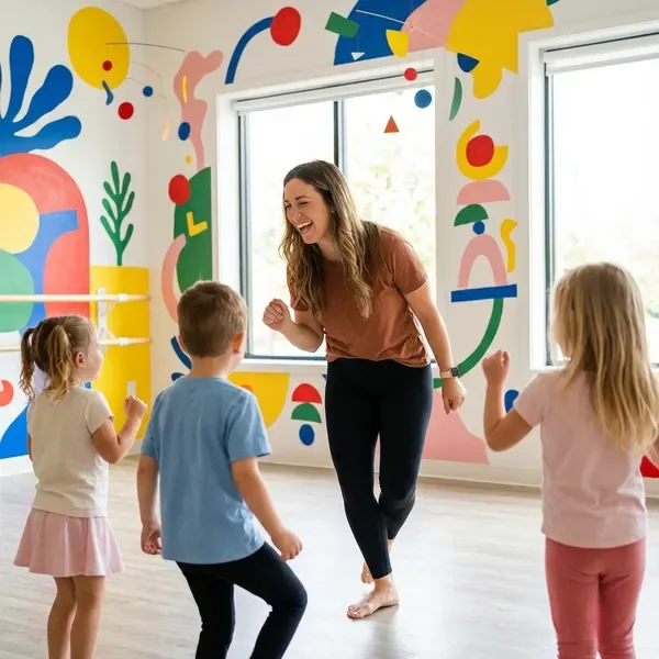 מדריכת ריקוד לילדים