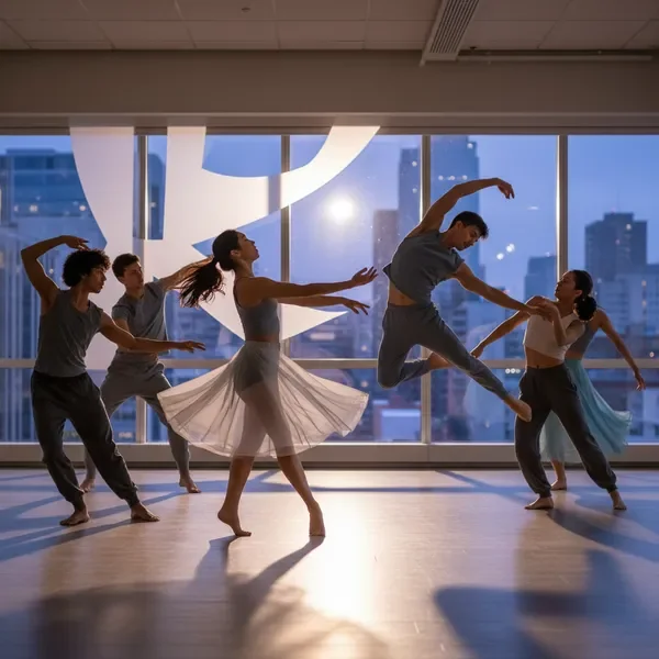 שיעור ריקוד עכשווי